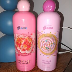 scentX scent Glaze Strawberry Shortcake Body Wash - Pink